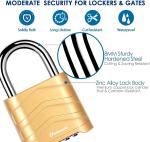 Heavy Duty 4-Digit Outdoor Combination Lock
