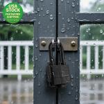 6 Pack Heavy Duty Waterproof Padlocks for Outdoors