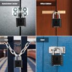 Diyife Heavy Duty Unpickable Combination Padlock
