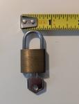 4 Padlocks with Keys for Luggage and Backpacks