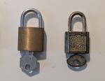 4 Padlocks with Keys for Luggage and Backpacks