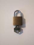4 Padlocks with Keys for Luggage and Backpacks