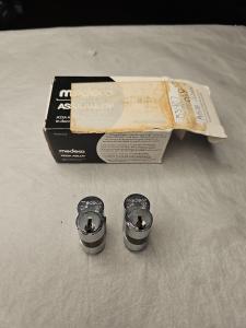 Set of 2 Unpickable Assa Abloy Medeco Locks