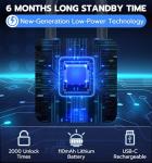 eLinkSmart Fingerprint Keyless Biometric Padlock