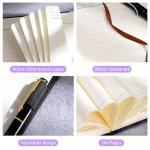 ZeriLion A5 Combination Locked Leather Diary Notebook