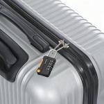 4-Digit Combination Lock with Steel Security Cable