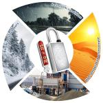 Keyless Magnetic Padlock - Waterproof and Rustproof