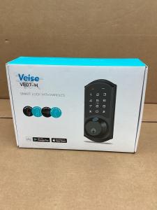 Veise Keyless Fingerprint Smart Lock - Matte Black