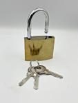 3 Heavy-Duty Padlocks with 3 Keys Each