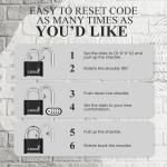 Kingsley 2-Pack 4-Digit Combination Padlocks