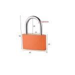 Heavy Duty 42mm Colorful Waterproof Padlocks (2PCS)