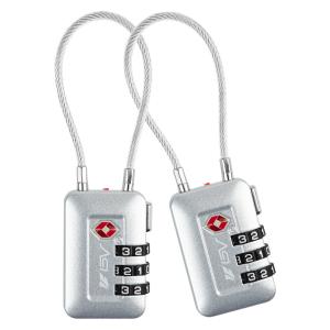 TSA Approved Travel Luggage Lock - 2 Pack