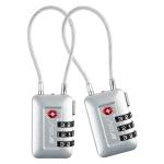 TSA Approved Travel Luggage Lock - 2 Pack
