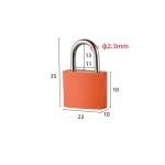 Colorful Mini Keyed Padlocks – 8 Pack