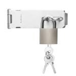 Stainless Steel Heavy-Duty Unpickable Padlock Set