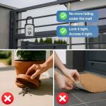 Outdoor Key Lock Box - Realtor Combination Hideaway