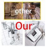 Heavy Duty Stainless Steel D-Shaped Padlock