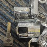 Steel Keyed Padlock Set with Hidden Shackle
