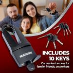 Maudex® MDL60 High Security Outdoor Padlock