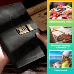 KornaDoz A5 Leather Journal with Combination Lock