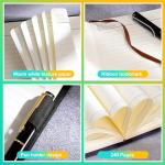 KornaDoz A5 Leather Journal with Combination Lock