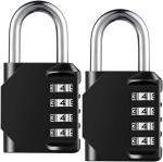 4-Digit Resettable Waterproof Combination Padlock