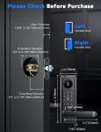 Smart Lock Handle with HD Camera and Doorbell