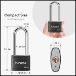 2 Pack Heavy Duty Keyed Padlocks with Keys