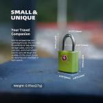 TSA Approved Unpickable Locks for Luggage - 4 Pack