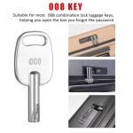 2PCS Master Luggage Key for 008 Locks