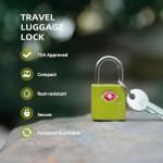 TSA Approved Unpickable Locks for Luggage - 4 Pack