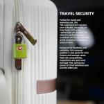 TSA Approved Unpickable Locks for Luggage - 4 Pack