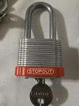 Mixed Size Padlock Set - 5 Locks with Keys