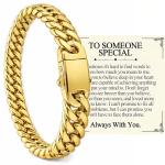 Unpickable Cuban Link Bracelet for Men