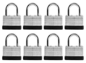 SafiSwords Heavy Duty Steel Padlocks 8-Pack