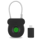 BlumWay Keyless Smart Fingerprint Padlock, 20 Users