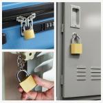 Puroma Waterproof Keyed Padlocks - 2 Pack