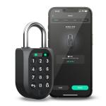 igloohome New Smart Padlock 2 (SP2), The Toughest Smart Padlock – Generate Access from Anywhere with The Mobile app (iOS/Android) – No WiFi Needed, Waterproof & Rechargeable