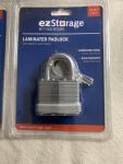 Laminated Padlocks Lot Of 90 