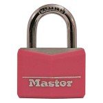 Pink Aluminum Keyed Padlock for Gym Lockers