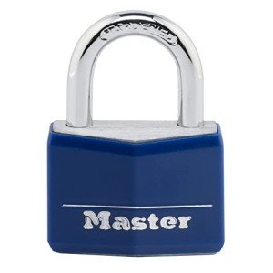 Master Lock Keyed Aluminum Padlock - Blue