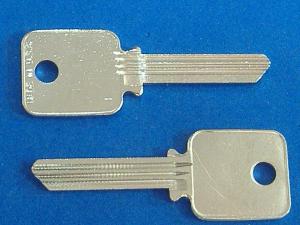 Two Key Blanks FIT MEDECO Locks #A1638 BIAXIAL G3 Keyway 6-PIN Small, Silver 