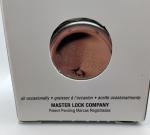 MASTER LOCK 1525EZRC Combination Padlock,2 in,Round,Silver 3HWJ5