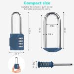 2.6 Inch Combination Lock with 4 Digits