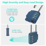 2.6 Inch Combination Lock with 4 Digits