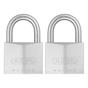 ABUS 75IB/50 Stainless Brass Outdoor Lock with Keys