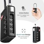 Puroma TSA Luggage Locks with Open Alert, 4 Digit