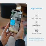 Lockly Secure Pro Zeno Smart Fingerprint Deadbolt