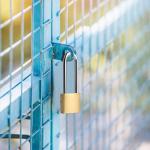 Set of 4 Keyed Padlocks, 3.4 Inch Long