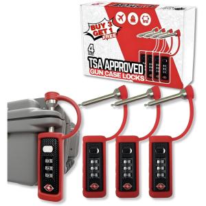 TSA Approved 3-Digit Combination Gun Case Locks